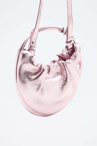 Sac à main en cuir - Rose clair