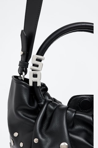 Sac à main en cuir - Noir