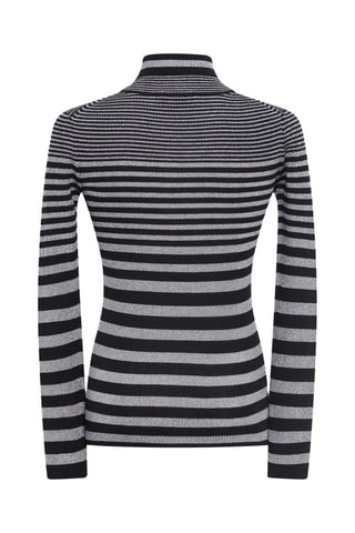 Pull en laine et mérinos - Noir