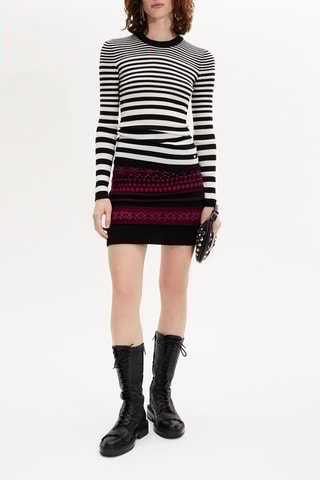 Pull en laine - Noir et blanc