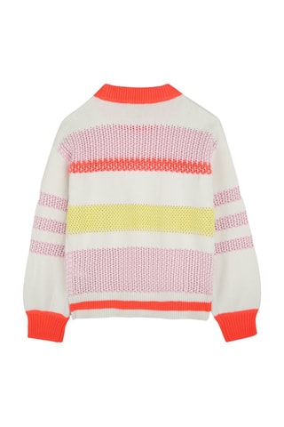 Pull - Blanc et rouge