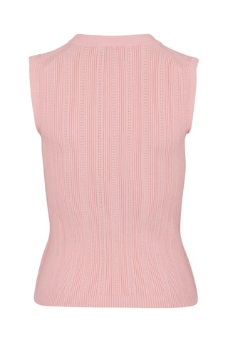 Pull sans manches - Rose