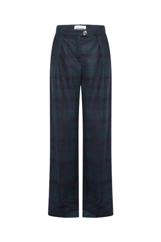 Pantalon en laine - Bleu marine