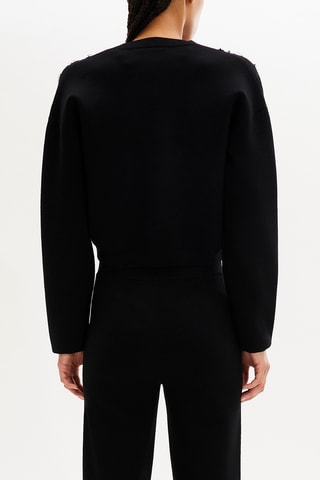 Cardigan en laine - Noir