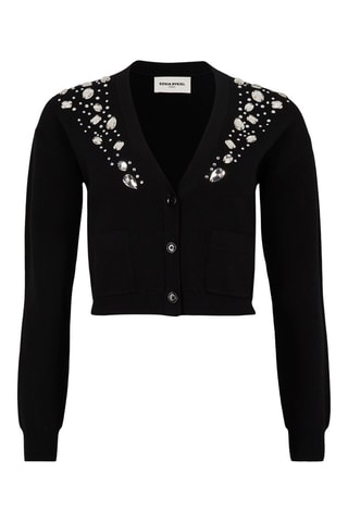 Cardigan en laine - Noir