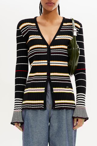 Cardigan en laine - Noir