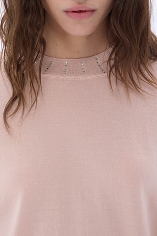 Top en laine - Saumon