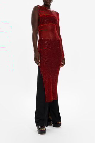Robe longue - Rouge