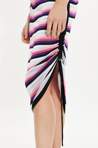 Robe midi - Multicolore