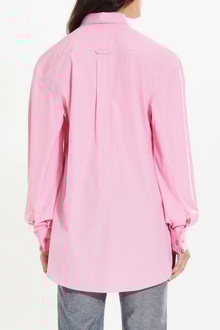 Chemise - Rose et écru