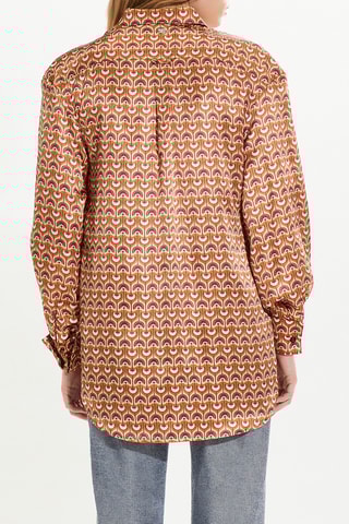 Chemise - Vieux rose et orange