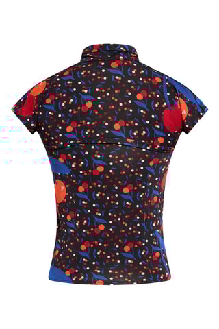 Chemisier -Noir et rouge