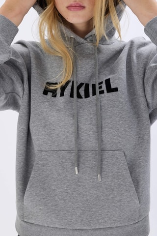 Sweat en coton biologique -Gris clair chiné