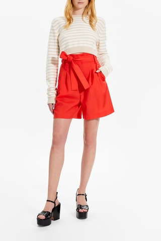 Short en laine - Corail