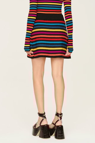 Minijupe en laine - Noir