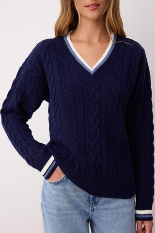 Camisola - Azul-marinho