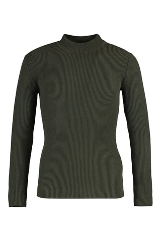 Jersey slim fit - Caqui