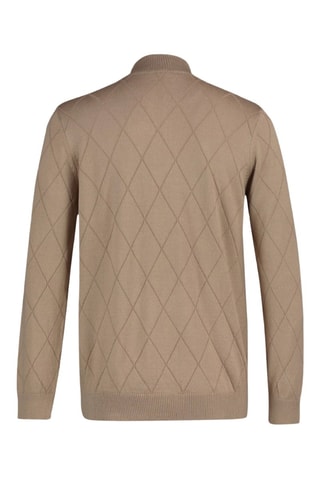 Jersey regular fit - Camel