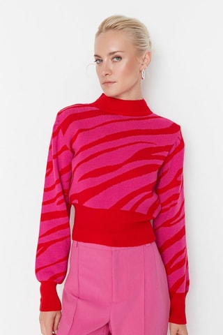 Jersey regular fit - Rosa