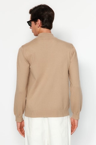 Jersey regular fit - Camel