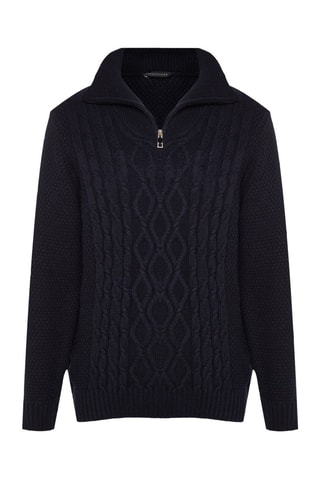 Jersey regular fit - Azul marino