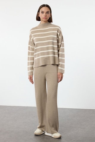 Jersey y pantalón - Beige