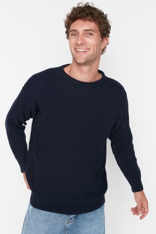 Jersey oversize - Azul marino