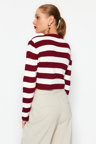 Jersey - Burdeos y blanco