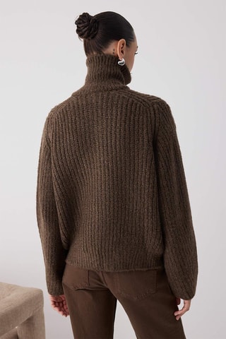 Cárdigan oversize - Marrón