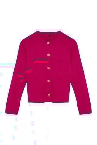 Cárdigan regular fit - Rojo