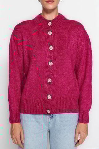 Cárdigan - Fucsia