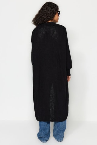 Cárdigan largo - Negro