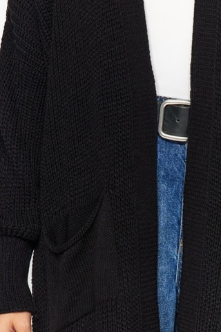 Cárdigan largo - Negro