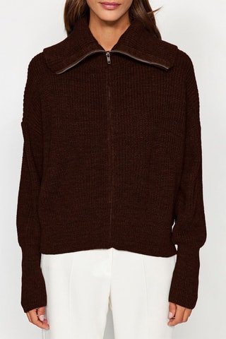 Cárdigan - Marrón oscuro