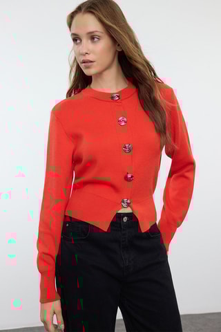 Cárdigan - Rojo