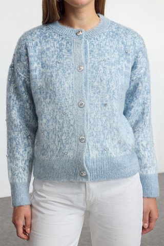 Cárdigan regular fit - Azul