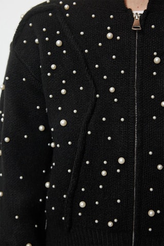 Cárdigan regular fit - Negro