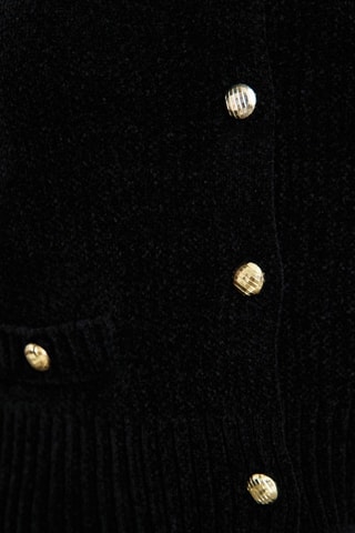 Cárdigan regular fit - Negro