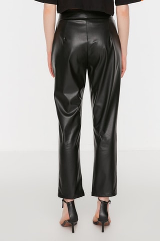 Pantalón recto 7/8 - Negro