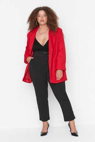 Pantalón de tiro alto - Negro