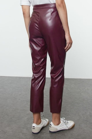 Pantalón pitillo - Burdeos