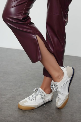 Pantalón pitillo - Burdeos