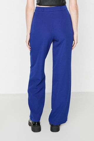 Pantalón recto - Azul