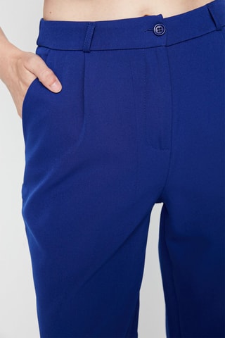 Pantalón recto - Azul