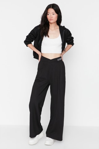 Pantalón palazzo - Negro