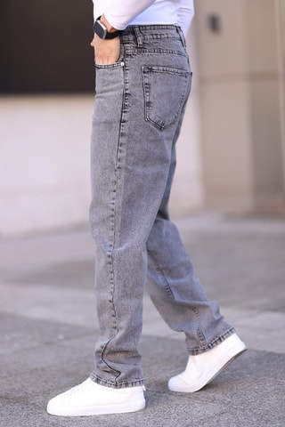 Vaquero relaxed fit - Gris