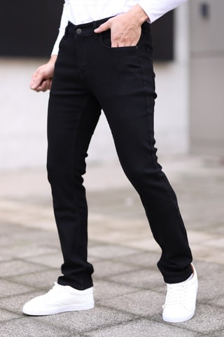 Vaquero regular fit - Negro