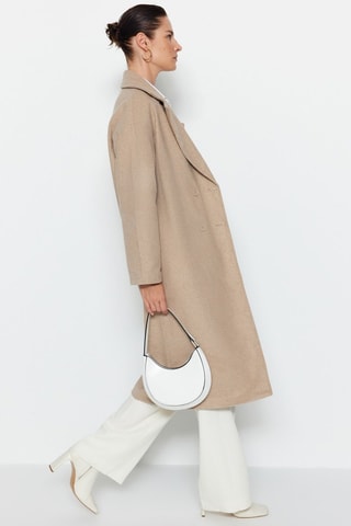 Abrigo oversize - Beige