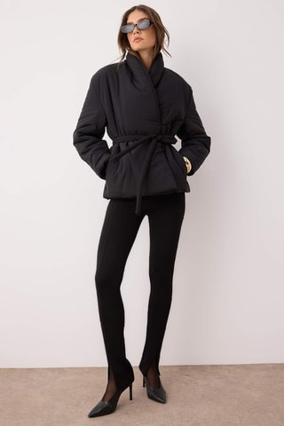 Chaqueta regular fit - Negro