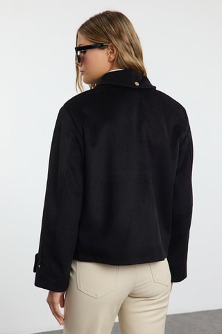 Chaqueta oversize - Negro